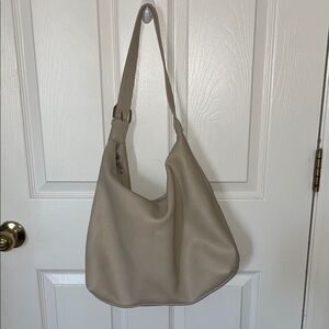 Elegant Cream Hobo Bag